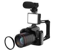 Wesafrae Digital Photography Camera Night Vision Camera Zoom Blogging Camera 4K WIFI Web Cam Vintage Vlog Video Recorder 64MP Camcorder Camera B