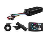 Wesafrae E-Bicycle Accessories UKC1 Display Color Screen Three Mode Controller Set 100A 48V-72V Sine Wave E-Bicycle Controller