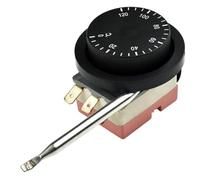 Wesafrae Electric Fan Thermostat Switch Adjustable Radiator 250V 0-120 Degree Temperature Controller for Electric Fryer