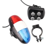 Wesafrae Enhanced Safety Bike Horn-LED Light Integration& Multiple Siren Sound Options for All Bicycle Models