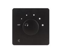 Wesafrae Fixed Impedance 50W 5-Level Volume Control Knob Rotary Audio Controller In-Wall Speaker Level Attenuator Max 50W A