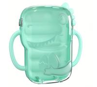 Wesafrae for Toddlers,Spill-Proof Baby Pouch Holder with Handles, Squeeze Proof Food Pouch Holder Fits Most Food Pouches Green