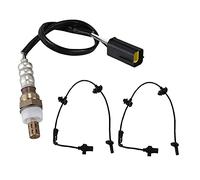 Wesafrae Front Oxygen Sensor with 2Pcs Front Right/Left ABS Wheel Speed Sensor