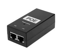 Wesafrae IEEE802.3af/At 100Mbps POE Power Injector Device 48V 1A Desktop Ethernet Adapter POE Power Supply