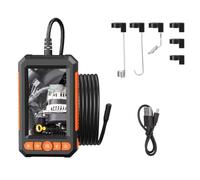 Wesafrae Industrial Endoscope Camera 1080P HD 4.3 Inch Screen LED Pipe Inspection Borescope IP67 Waterproof Car Inspection