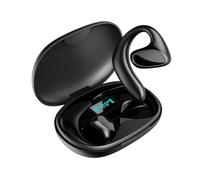 Wesafrae Language Translation Earbuds Two-Way Real-Time Translation Language, Instant Voice Translation Business Learning Black