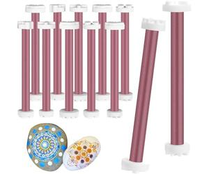 Wesafrae Mandala Dotting Tools for Painting- 20 Petal Shape Tools for Rock Surfaces, 10 Pen Set Included
