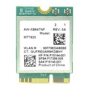 Wesafrae MT7920 WIFI6 Card 2.4G/5.8G 1800Mbps AX1800 Bluetooth5.2 M. 2 NGFF Wireless WiFi Adapter Card for Win10/for Win11