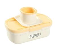 Wesafrae Multifunctional Garlic Cutter - Manual Vegetable Slicer,Compact Kitchen Gadget for Garlic,Ginger,Easy to Use and Clean A