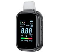 Wesafrae New Electrochemical Breathalyzer with Breathalyzer, High-Sensitivity LED Color Screen Digital Display Breathalyzer