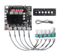 Wesafrae NEW S200HS-W Bluetooth 5.2 Subwoofer Digital Amplifier Board 2.1 Channel 100W+100W+200W Wide Voltage 12-24V Stereo Hifi