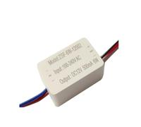 Wesafrae Power Supply Module 6W LED Driver for Cabinet Lamp AC100-240V to DC12V Constant Current Voltage 500mA Low Voltage