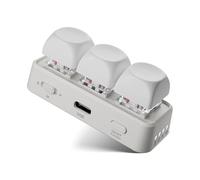 Wesafrae Remote Control Page Turner Keyboard Multi-Functionality Short Video Slide PPT Page Flipping Music Switch Take Photos White