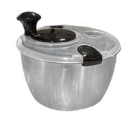 Wesafrae Salad Spinner Fruit Spinner Filter Home Kitchen Salad Spinner, Lettuce Spinner, Fruit Washer Black Liner