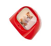 Wesafrae Smart Car Electronic Pet Dashboard Emoticon Magnetic Desktop Bluetooth Digital Pet Enhance Driving Enjoyment Companion A
