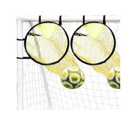 Wesafrae Soccer Football Training Net 2pcs Equipment Goal Target Free Kick Practice Net for Youth
