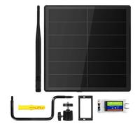 Wesafrae Solar-Powered Repeater Kit for Dev-Board Waterproof Enclosure Outdoor Meshtastic/MeshCore with Mesh Node T114 868Mhz