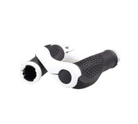 Wesafrae The Comfiest Ergonomic Bicycle Handlebar Rubber Grips Bicycle Handlebar Cover Mountain Bike Handlebar Anti Slip Contoured Design Aluminum Alloy Inner Ring Clamps for Bike Handlebar Grips C