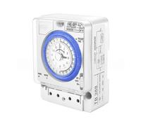 Wesafrae Time Control Switch TB388 Mechanical Timer 24 Hour Control 110 230V AC Compact Reliable Design Infinite Switching Time