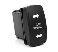 Wesafrae Turn Signal Rocker Switch LED for RV Vehicle Off-Road Pickup Tractor Boat Motorcycle 4Pin Universal Switch