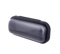 Wesafrae Universal Marine Waterproof Stereo Cover ABS Faceplate Protector for Most Head Units Boat Radio Housing Flip-Up Design