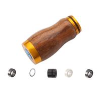 Wesafrae Universal Solid Wood Reel Grip Fishing Reel Accessories Replacement Kit DIY Knob B