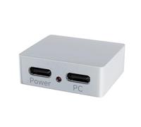 Wesafrae USB Signal Splitter Type-C Power Splitter Supports PiKVM Control 5V DC Power Supply with Reverse Polarity Protection