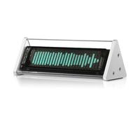 Wesafrae VFD Audio Spectrum Analyzer VU Meter Bluetooth 5.0 Receiver 3.5mm AUX A/B Switcher Easy to Use