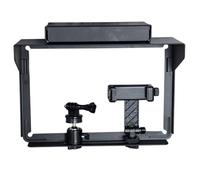 Wesafrae Video Recording Stand Fence Mount with Adjustable Sun Shade Stable No-Shake Recording Kit