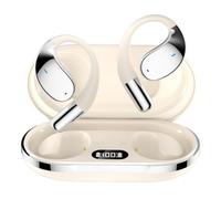 Wesafrae Wireless BT Language Translator Earbuds Ai Translating Earbuds Headphones Ai Translating Earbuds Headphones Translator Earbuds for Travel Business White-Off