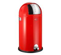 Wesco 177731-02 Kickboy Waste Bin, Steel, Red, 40 x 75.5 cm