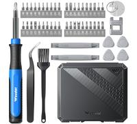 Wesdut 52in1 Small Precision Screwdriver Set with torx, Mini Screw Driver Set, Magnetic Repair Tool Kit for Phone, Computer, Laptop, PS4 PS5, Xbox, Switch, Eyeglasses, Watch, Electronic, Gifts for Men