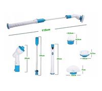 Wesea Electric Spin Scrubber 3 in 1 Cordless Rechargeable Power Scrubber