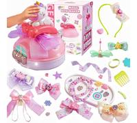 Wesfen Magic Bow Maker, Bow Accessories Making Kit for Girls, Arts and Craft Kits, Birthday Presents DIY Christmas Basket Stuffers