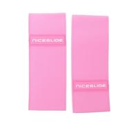 WESIEVYA 1 Pair Roller Skate Boot Covers for Adult Men, Lightweight Polyester and Cotton Material, Secure Fit with Elastic Strap, Stylish Pink Skate Protector for Indoor Skating