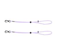 WESIEVYA 1 Pair Ski Glove Leash Wrist Straps Ski Glove Safety Strap Fashionable Polyester Lightweight Unisex Adults Winter Skiing Sports Anti-lost Mitten Holder