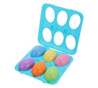 WESIEVYA 1 Set Matching Eggs for Educational Color Shape Sorting Puzzle with Removable Egg Box for Early Learning and Development for Easter and Fun Playtime Activities