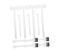 WESIEVYA 10 Sets Educational Archaeological Excavation Digging Kit with Dinosaur Digging Tools for Plastic DIY to Discover Hidden Treasures and Inspire Creativity