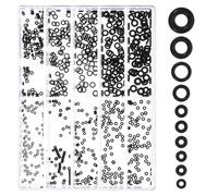 WESIEVYA 1000Pcs Watch Replacement O-Rings Seal Rings Kit with 10 Sizes Rubber Watch Gaskets Waterproof Seal Washers for Back Repair and Maintenance