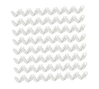 WESIEVYA 100Pcs DIY Ear Clip Base Clips for Lady Ear Jewelry Non-piercing Iron Material Jewelry Making Findings Accessories