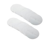 WESIEVYA 100pcs Silver Ear Wax Candle Drip Protectors Convenient Ear Care Supplies for Cleaner Therapy Protective Discs for Safe Use