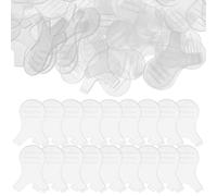 WESIEVYA 100pcs Y Shaped Lash Lift Tools Plastic Eyelash Grafting Brush for Effortless Curling and Quick Warming Suitable for Professional Lash Lift and Eyelash Perm Kit