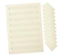 WESIEVYA 100sheets Manuscript Staff Refill Paper Loose Leaf Music Composition Paper for Standard Binders Smooth Writing Easy Erasure for Composing Melodies and