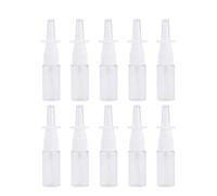 WESIEVYA 10pcs 15ml Reusable Leakproof Plastic Spray Bottles with Fine Mist Sprayer, Pet Mini Spray Bottles for Perfume and Liquid Use, for Travel and Outdoor