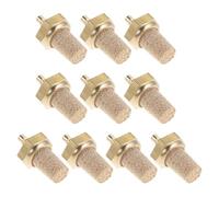 WESIEVYA 10pcs Copper Fog Machine Filter Nozzles Universal Compatibility Quick Installation Golden Misting Nozzle for Stage Fog Machines Live Shows