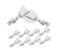 WESIEVYA 10pcs Fishing Rod Bite Alarm Bells Iron Material with Loud Alerts Weatherproof Sea and Casting Rod Accessories for Night Fishing and Accurate Bite Detection