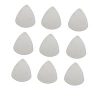 WESIEVYA 10Pcs Stainless Steel Guitar Picks for Acoustic and Bass Guitars Music Instrument Picks Lightweight Comfortable for Electric Classic Ukulele Players