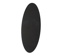 WESIEVYA 12-inch Black Felt Turntable Mat 3mm Thick Vinyl Record Protective Pad Slipmat for Turntables Record Players