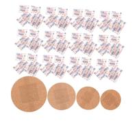 WESIEVYA 120pcs Round Flexible Finger Fabric Adhesive Spot Plasters for Fingertip Joint Wound Care Outdoor Portable Comfortable Protection