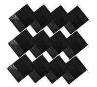 WESIEVYA 12pcs Non-Woven Drawstring Dustproof Bags Window for Shoes Clothes and Accessories Travel Organizer Pouches for Efficient Packing
